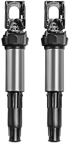 Frankberg 2x Zündspule Benzin Kompatibel mit 3er E46 E90 E91 E92 E93 2000-2013 1er E81 E82 E87 E88 F20 2004-2020 5er E39 E60 E61 2002-2017 M.i.ni 2006-2016 X1 X3 X5 Z4 Replace# 12131712219