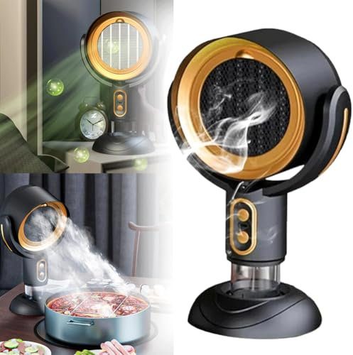 Puff Chill Fan for Smoking,Smoke Fan for Smoking Indoors,The Highfan for Smokers,Smokeaway Purifier,Portable Range Hood for Cooking,Smoke Purifier Fan for Smoking,Eliminate Any Odors In The Air