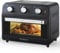 BEPER P101FRI024 Freidora de Aire Multifunción 24L, Freidora de Aire con 4 Funciones: Freír, Grill, Horno, Tostar, Temporizador de 60 min, 220°C, Accesorios Apto para Lavavajillas, Doble Cristal