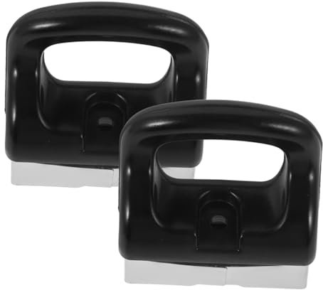 GALPADA 2pezzi Manico Per Pentole Rimovibile in Sostituzione Per Impugnatura Termoresistente Adatto Pentole Pressione e Padelle Da Brodo Design Sicuro Per Cucina