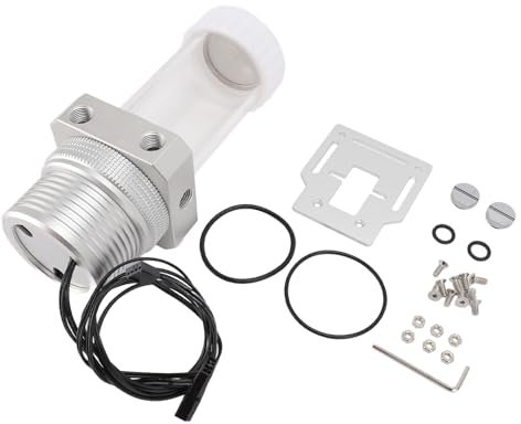 Pompe avec Réservoir Refroidissement, Filtre 30 Mesh, Débit 1100L/H, Vitesse 5900 Tr/Min, Système Refroidissement pour l'eau