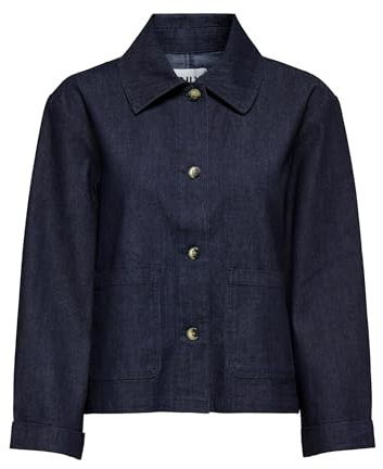 ONLY Onlashby Ls Shirt Jacket DNM Qyt