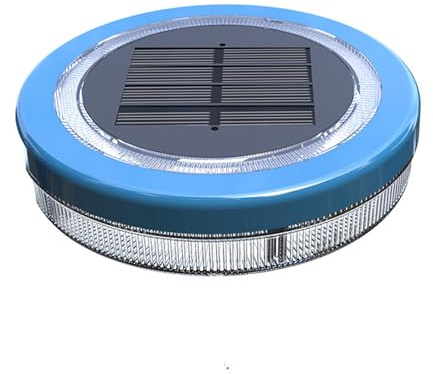 Luces flotantes para piscina, luz LED para piscina, luz solar brillante y duradera para natación, césped, boda