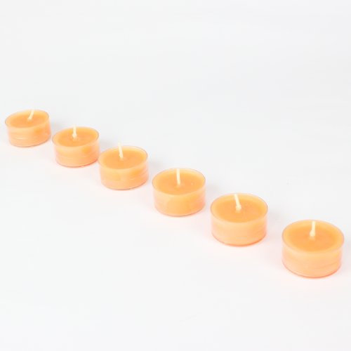 Teelichte mit Duft Duftkerzen Markenkerzen Kerzen 6er Pack, Honigmelone