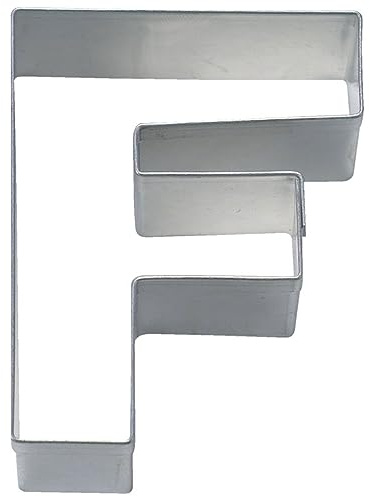 Städter Ausstechform Buchstabe F 6,5 cm Edelstahl