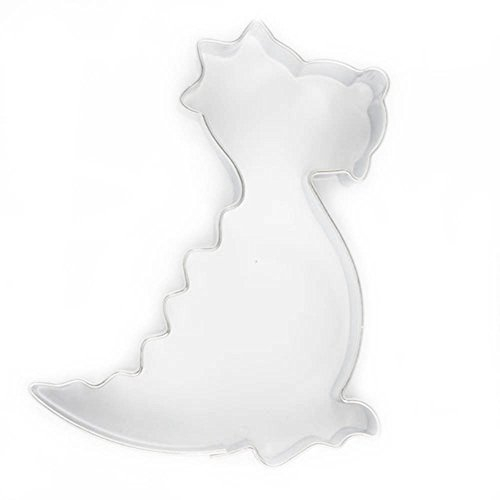 Krifka - Molde para galletas (6,5 cm, acero inoxidable), diseño de dragón