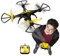 Flybotic by Silverlit - Spy Racer avec Caméra Embarquée 38 cm - Jouet Volant - Utilisation Intérieure/extérieure