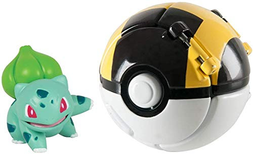 Pokemon Ball, Pokeball POP UP, 1 Ball + 1 Figur, sortiert