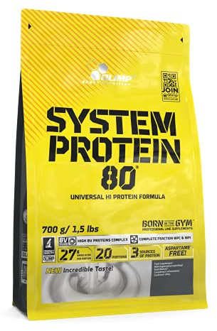 Olimp Sport Nutrition System Protein 80, Erdbeere, 2200 g