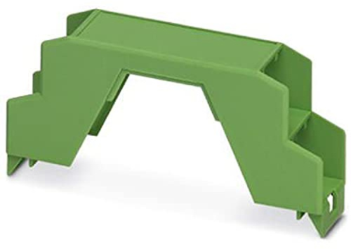 PHOENIX CONTACT ME 22,5 OT-MSTBO GN Tragschienengehäuse, Oberes Gehäuseteil für Steckverbinder mit Vorsatz, Grün, 22.6mm Breite, 99mm Höhe, 45.85mm Tiefe, 10 Stück