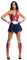 Rubie's Official DC Comics Warner Bros Dawn of Justice Wonder Woman Fancy Dress Costume, Multicolour - Medium - 14-16 UK Halloween