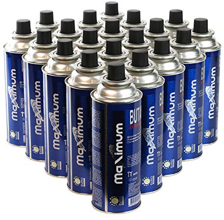 MaXimum 20 x Camping-Gas »Butan-Gas-Kartusche: 227g für zuverlässige Outdoor-Geräte