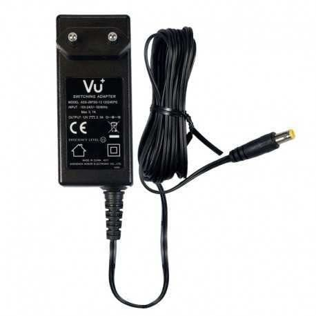 VU+ - Fuente de alimentación original para Zero 4K / Zero HD ReV.2 (12 V, 2,0 A)