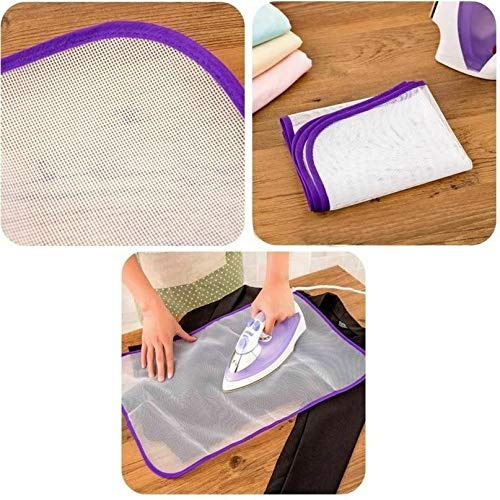 Ironing Cloth Heat Resistant Prevents Scorching Shiny Marks On Garments Washable Reusable
