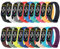 MIJOBS 18 PCS Cinturini Compatibile con Xiaomi Band 7 Braccialetti in Silicone, Braccialetto Sportivo Xiaomi Band 6/5 Cinturino di Ricambio Adatti per Miband 7/6/5, Amazfit Band 5 Bracciale