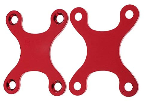 POFET 2 pcs H Shape Skateboard Longboard Anti Sinking Screws Gasket Prevent Sag Accessory