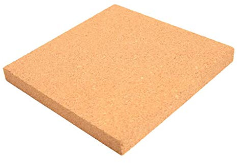 Milageto Carreaux de Plaque de Liège Multifonction, 150x150x15mm