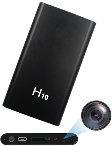 KAMREA HD1080P 5000 mAh Hidden Camera Mini Surveillance Cameras, Video Recorder Power Bank Camera Nanny Cam for Security at Home and in the Office