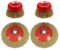 4 tlg. Drahtbürsten Set 75mm + 125mm Ø M14 Kegelbürste Scheibenbürste Topfbürste Messing-Stahldraht