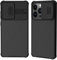 XTCASE Cover per iPhone 14 Pro Custodia, Protezione Copri Fotocamera Scorrevole Ultra Sottile Rigida Hard Antiurto Antigraffio Antiscivolo Shockproof Protettiva Case, Nero