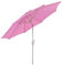 Mendler Sonnenschirm N18AM, Gartenschirm, Ø 2,7m neigbar Polyester/Alu 5kg - flieder