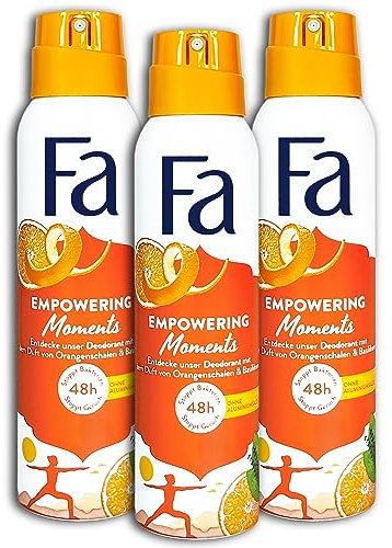 3 er Pack Fa Deo Deospray Deodorant Empowering Moments 3 x 150 ml