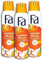 3 er Pack Fa Deo Deospray Deodorant Empowering Moments 3 x 150 ml