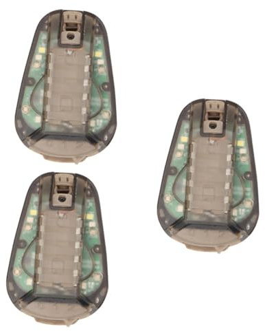 Yardwe 3 Stk Helm Ladybug Lights Lights Signallichter Taktische Signallichter Outdoor-Signallichter Splittersichere Signallichter draussen wasserdichtes Licht