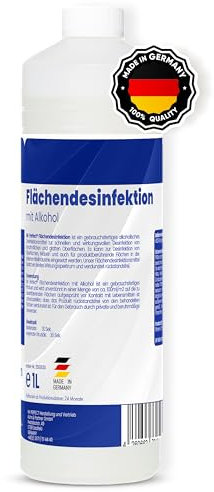 Mr. Perfect® alkoholisches Flächendesinfektionsmittel 1L - Hochwirksame Flächendesinfektion mit Alkohol - Ideales Desinfektionsmittel für alle glatten Oberflächen