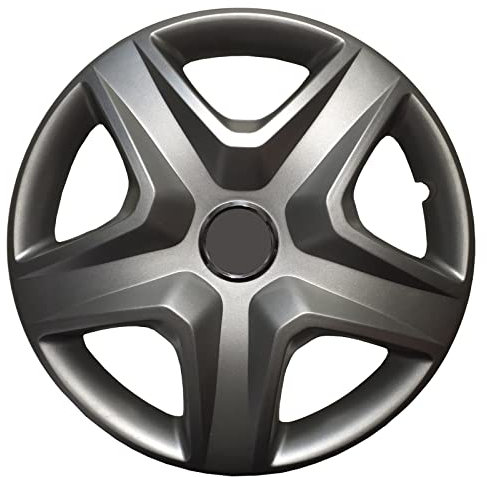 4-teiliges Set mit Felgenradabdeckungen, kompatibel mit Peugeot 301 206 207 208 307, 15 Zoll, Gummiabdeckung, Zubehör, Auto-Radkappen