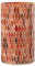 WINDLICHT MOSAIK Blatt Glas ROT/ORANGE Large