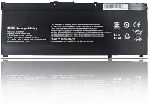 FlyZythrol 11.55V SR03XL laptop battery Compatible With HP Pavilion 15-CX 15-CX0058WM 15-CX0000 Envy X360 15-CN0000 17-BW0000 OMEN 15-dc Series HSTNN-DB8Q HSTNN-IB8L L08855-855 L08934-2C1 TPN-Q194