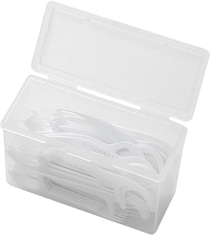Patifirst Wattestäbchenhalter, Wattepadhalter - Aufbewahrungsbox für Reise-Wattestäbchen,Aufbewahrungskoffer, tragbarer transparenter Schmuck-Wattepad-Behälter-Organizer