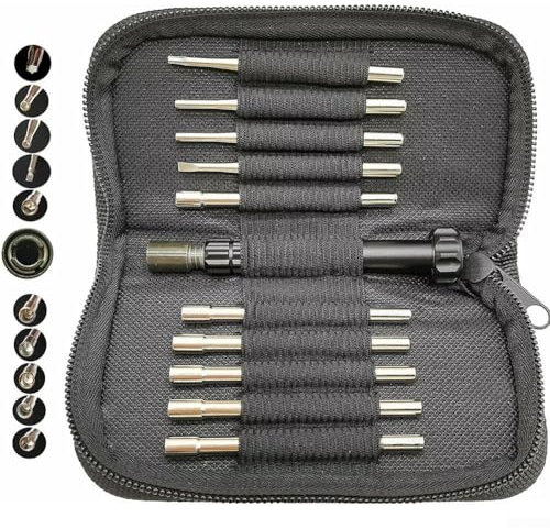 Kit di attrezzi per la regolazione del carburatore, 10 pezzi, per motori a 2 tempi, con cacciaviti per Zama e altri