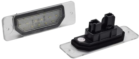 Yoegerery 2 Stück Kennzeichenleuchte Rücklicht für Infiniti FX35 FX45 Q45 I30 I35 hintere Nummernschildleuchte Lampen