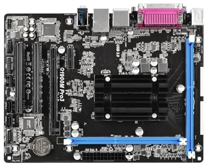 motherboard Scheda madre Fit For ASRock Q1900M Pro3 con processore Intel Quad Core J1900 DDR3 16 GB 1333/1066 non-ECC HDMI D-Sub Micro ATX