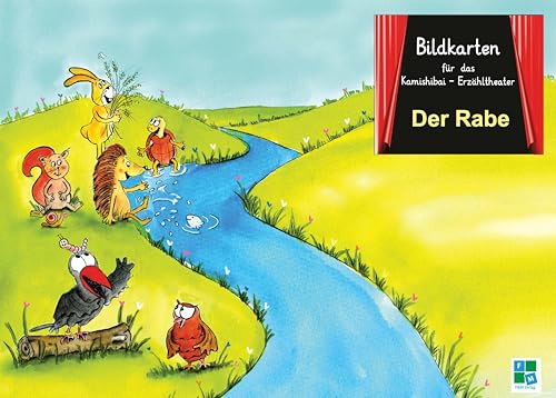 Der Rabe: Bildkarten für das Kamishibai-Theater DINA3