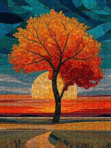 Orange Tree Jigsaw Puzzle 4000 Piece for Adults, Classic Jigsaws BLQSBGA176