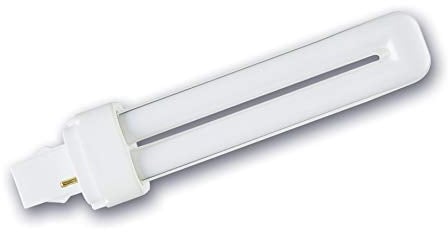 SYLVANIA Kompakt Leuchtstofflampe-Lampe, G24d-1 Sockel, 10 Watt / 600 Lumen entspr. ca: 10 Watt, Cool White (4000K), 10000h Lebensdauer, Lineare Form, 118mm Länge, Weißer Kolben, 1er Pack
