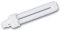 SYLVANIA Kompakt Leuchtstofflampe-Lampe, G24d-1 Sockel, 10 Watt / 600 Lumen entspr. ca: 10 Watt, Cool White (4000K), 10000h Lebensdauer, Lineare Form, 118mm Länge, Weißer Kolben, 1er Pack