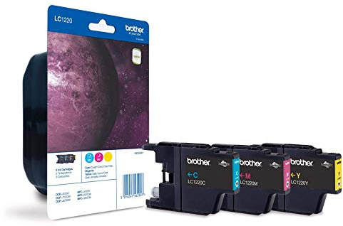 BROTHER LC1220 Rainbowpack cyan magenta gelb fuer DCP-J525W J725DW J925DW MFC-J430W J625DW J825DW