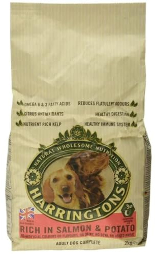 Harringtons Complete Dry Dog Food Rich in Salmon and Potato, 2kg
