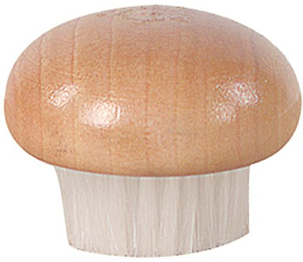 Fox Run - Spazzola per funghi in legno, setole in nylon