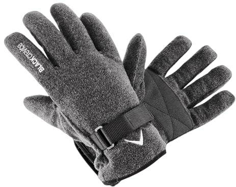 Black Crevice Fleece Handschuhe, BCR077347, grau, Gr. L