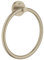 GROHE Essentials - Handtuchring (langlebig, geeignet zum Bohren oder Kleben), nickel gebürstet, 40365EN1