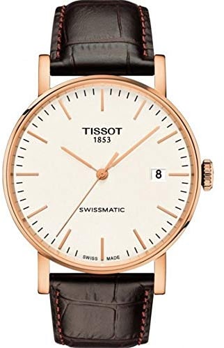 Tissot Herren-Uhren Analog Automatik One Size Leder 87291073