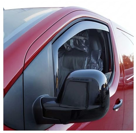 Windabweiser Regenabweiser für Peugeot Expert 2016-2026 Dunkel Acryl 2tlg