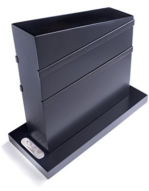 I.O.Shen MT-215 Double Sided Magnetic Knife Block, Black