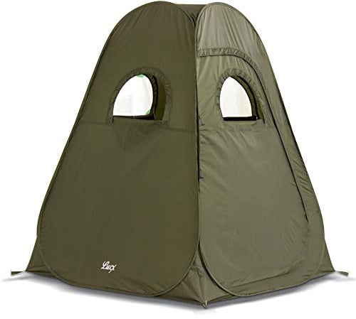Lucx Pop-Up Angelzelt & Jagdzelt - Sekundenzelt für 1-2 Personen, wasserdicht (5.000 mm), 200x150x150 cm, inkl. Tragetasche & Heringen