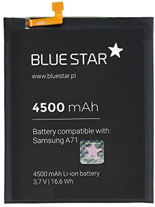 Bluestar Remplacement de Batterie Compatible Avec Samsung Galaxy A71 (A715F) 4500mAh Li-Lon Échange Batterie EB-BA715ABY